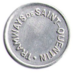 25 Centimes - Tramways de Saint Quentin
