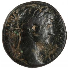 Dupondius or As - Hadrian ANNONA AVG S C, Annona