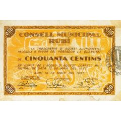 50 Céntimos Rubí