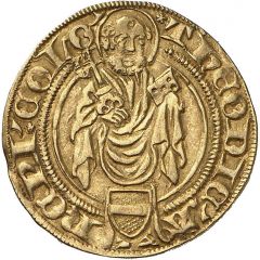 1 Goldgulden - Theodoric II of Moers Königsdorf mint