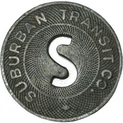 1 Fare - Suburban Transit Co. Columbia, South Carolina