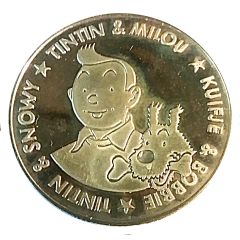 Token - Tintin and Milou