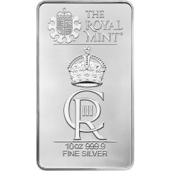 Bullion Bar - 10 oz Silver The Royal Celebration