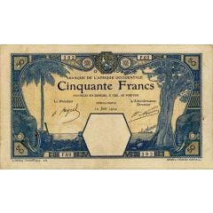 50 Francs Porto-Novo