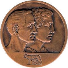 Medal - Romulus and Rémus