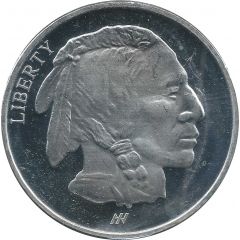 1 oz Silver Asahi Refining - Buffalo Nickel - Proof