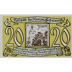 20 Pfennig Kreissparkasse Herzberg