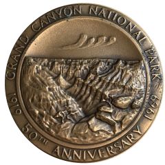 Medal - Grand Canyon National Park 50th Anniversary