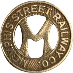 1 Fare - Memphis Street Railway Co. Memphis, Tennessee