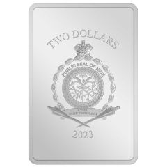 2 Dollars - Charles III Iron Man
