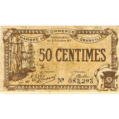 50 Centimes - Chambre de Commerce de Granville 50