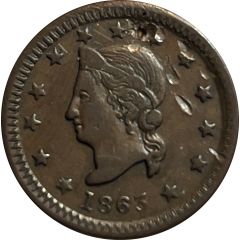 Civil War Merchant Token - William Wagner Merchant Taylor Ann Arbor, Michigan