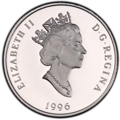 300 Dollars - Elizabeth II Peregrine Falcon, platinum