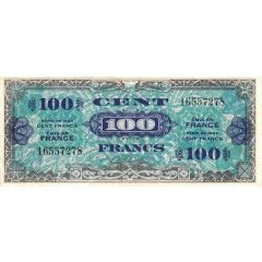 100 Francs - Allied Military Currency