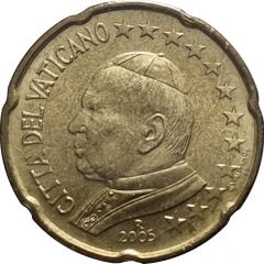 20 Euro Cents - Ioannes Paulus II