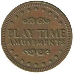 Game Token - Playtime Amusements Clinton, Mississippi