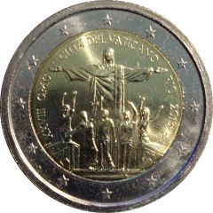2 Euros - Franciscus 28th World Youth Day