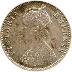 Silver ¼ Anna - Victoria [Narayan Rao]