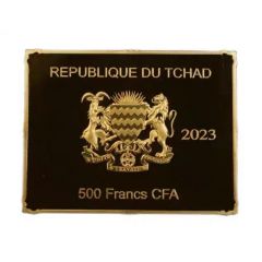 500 Francs CFA Lady Godiva
