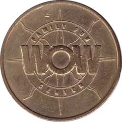 Arcade Token - World Of Wonders United Skates, Seaford, New York