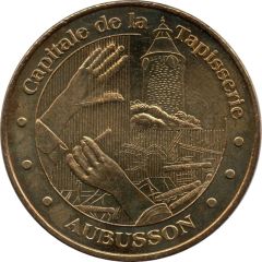 Monnaie de Paris Tourist Token - Aubusson - Capitale de la tapisserie