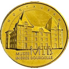 Tourist token - Monnaie de Paris - Montauban - Museum Ingres Bourdelle