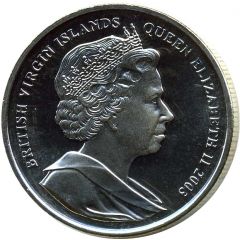 1 Dollar - Elizabeth II King Henry VIII and Princess Elizabeth