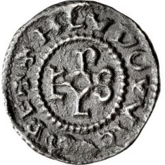 Denier - Louis II Visé mint