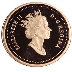 1 Cent - Elizabeth II 3rd portrait, Proof
