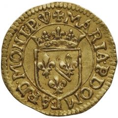 1/2 Gold Ecu - Mary