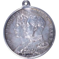 Medal - George V Coronation, Nelson, silver