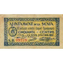 50 Céntimos La Sénia