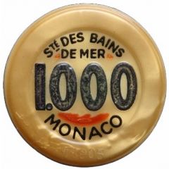1000 francs - Casino de Monte-Carlo