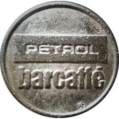 Token - Petrol Barcaffe size 1