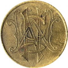 Token - 5 Cents Monogrammed