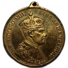 Medal - Proposed Coronation of Edward VIII 1937