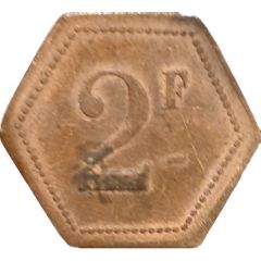 2 Francs cuivre