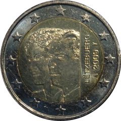 2 Euros - Henri I Accession of Charlotte