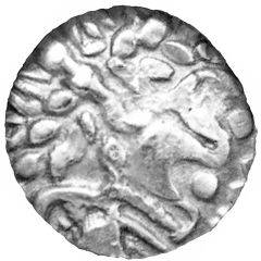 Gold ¼ Stater Curved Leg Cogwheel