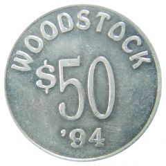 50 Dollars Woodstock '94 Saugerties, New York