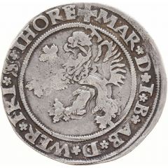 1/4 Daalder `Batzelaar` - Margaretha van Brederode