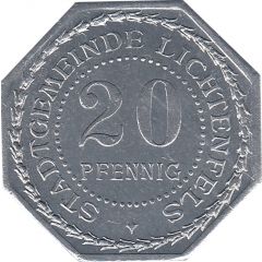 20 Pfennig - Lichtenfels Vierzehnheiligen