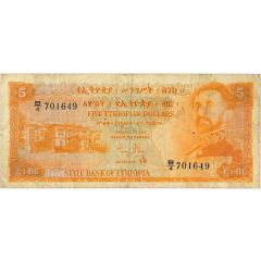 5 Birr / Ethiopian Dollars