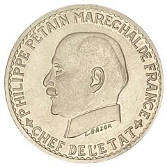 Reproduction - 10 francs Pétain essai de Bazor and Vézien
