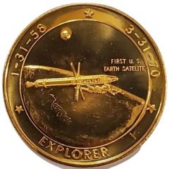Medal - The Caltech - JPL Numismatic Society Explorer