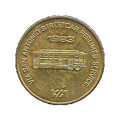 10 Cents - San Antonio Traction Co. Retires Streetcar San Antonio, Texas