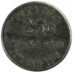25 Cents - VI-XX-VIII Saint Paul, Minnesota