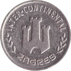 Game Token - Inter Continental Zagreb Bally