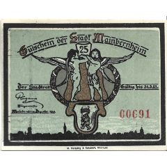 25 Pfennig Fleischmarke