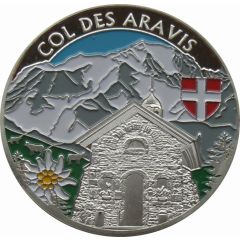 Token - Souvenirs et Patrimoine Col des Aravis, Silver color